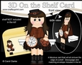 3D On the Shelf Card Kit - Steampunk Lady Genevieve Escapes into a Joyous Fantasy of the Past
