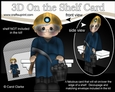 3D On the Shelf Card Kit - Little Coal Miner Older Man Hosea returns from the Pit