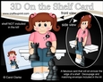 3D On the Shelf Card Kit - Little Girl Eliana is a Chess Champion