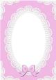 A4 Pearls and Lace Card Front