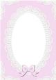 A4 Pearls and Lace Card Front