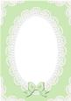 A4 Pearls and Lace Card Front