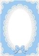 A4 Pearls and Lace Card Front