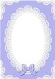 A4 Pearls and Lace Card Front
