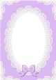 A4 Pearls and Lace Card Front