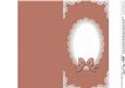 Dl Pearls and Lace Card Front or Insert