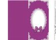 Dl Pearls and Lace Card Front or Insert