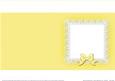 Square Pearls and Lace Card Front or Insert