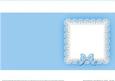 Square Pearls and Lace Card Front or Insert