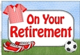 A4 RETIREMENT Football Card Topper