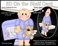 3D On the Shelf Card Kit - Cute New Little Baby Boy Milo