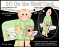 3D On the Shelf Card Kit - Cute New Little Baby Jude