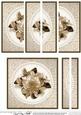Flowers and Pearls Quick Card with Side Stacker Topper