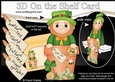 3D On the Shelf Card Kit - Flower Pot Friends Little Leprechaun Paddy