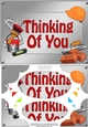 A5 THINKING OF YOU Handyman Tools Scallop Corners & Pyramage