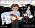 3D On the Shelf Card Kit - Ethnic Man Paresh has a Letter & Roses for Mum