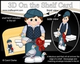 3D On the Shelf Card Kit - Little Pigeon Fancier Jame