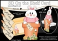 3D On the Shelf Card Kit - Flower Pot Friends Little Bunny Ipsy