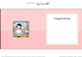 Cute Girlz Suzi has cupcakes square landscape insert