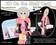 3D On the Shelf Card Kit - Old Lady Madelyn is a Chess Champion