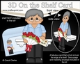 3D On the Shelf Card Kit - Ethnic Man Mitra has a Letter & Roses for Mum