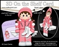 3D On the Shelf Card Kit - Winter Sports Little Ice Skater Kaylee