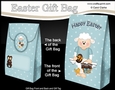 3D Easter Gift Bag Mini Kit - Easter Laura Lamb has an Easter Egg & a Basket of Chocolate Easter Bunnies
