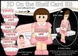 3D On the Shelf Card Kit - Tracey has a Cake for Mum