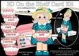 3D On the Shelf Card Kit - Old Lady Hyacinth has a Mothers Day Cake