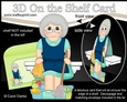3D On the Shelf Card Kit - Old Lady Cleaner Ursula is making everything Spick and Span