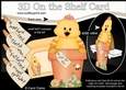 3D On the Shelf Card Kit - Flower Pot Friends Little Chick Mallow