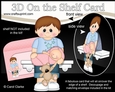 3D On the Shelf Card Kit - Little Boy Archie is a New Big Brother