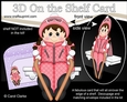 3D On the Shelf Card Kit - Winter Sports Little Skier Shilene
