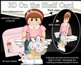3D On the Shelf Card Kit - Easter Teen Kirstie has a Cute Bunny in a Basket