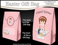 3D Easter Gift Bag Mini Kit - Easter Teen Kirstie has a Cute Bunny in a Basket
