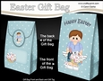3D Easter Gift Bag Mini Kit - Easter Teen Darryl has a Cute Bunny in a Basket