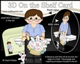 3D On the Shelf Card Kit - Easter Man Stanford has a Cute Bunny in a Basket