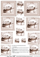 Flower Filled Wheelbarrow Twisted Pyramage sheet