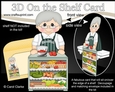 3D On the Shelf Card Kit - Silas is Fresh from the Farm at the Farmers Market