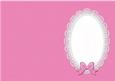 A5 Pearls and Lace Card Front or Insert