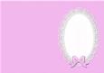 A5 Pearls and Lace Card Front or Insert