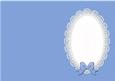 A5 Pearls and Lace Card Front or Insert