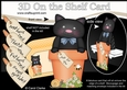 3D On the Shelf Card Kit - Flower Pot Friends Little Black Cat Sooty