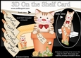 3D On the Shelf Card Kit - Flower Pot Friends Little Stripey Cat Fudge