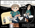3D On the Shelf Card Kit - Older Plasterer Dario is ready for work