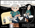 3D On the Shelf Card Kit - Old Plasterer Parker is ready for work 