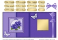 Just Roses Fold Back Card