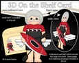 3D On the Shelf Card Kit - Little Old Lady Canoeist Vernia