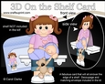 3D On the Shelf Card Kit - Little Girl Cassia is a New Big Sister
