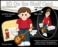 3D On the Shelf Card Kit - Cute Little Boy Aleck plays the Guitar